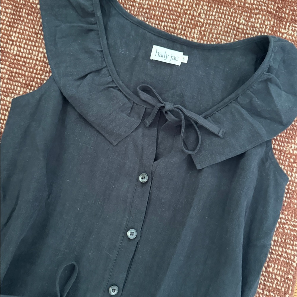 Black Sleeveless Etoile Harley Jae dress - Picture 3 of 5